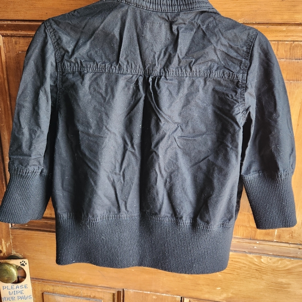 Black Button-Up Jacket - Picture 8 of 8